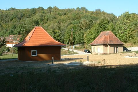 Ehemaliges und neues Pumpwerk Halden